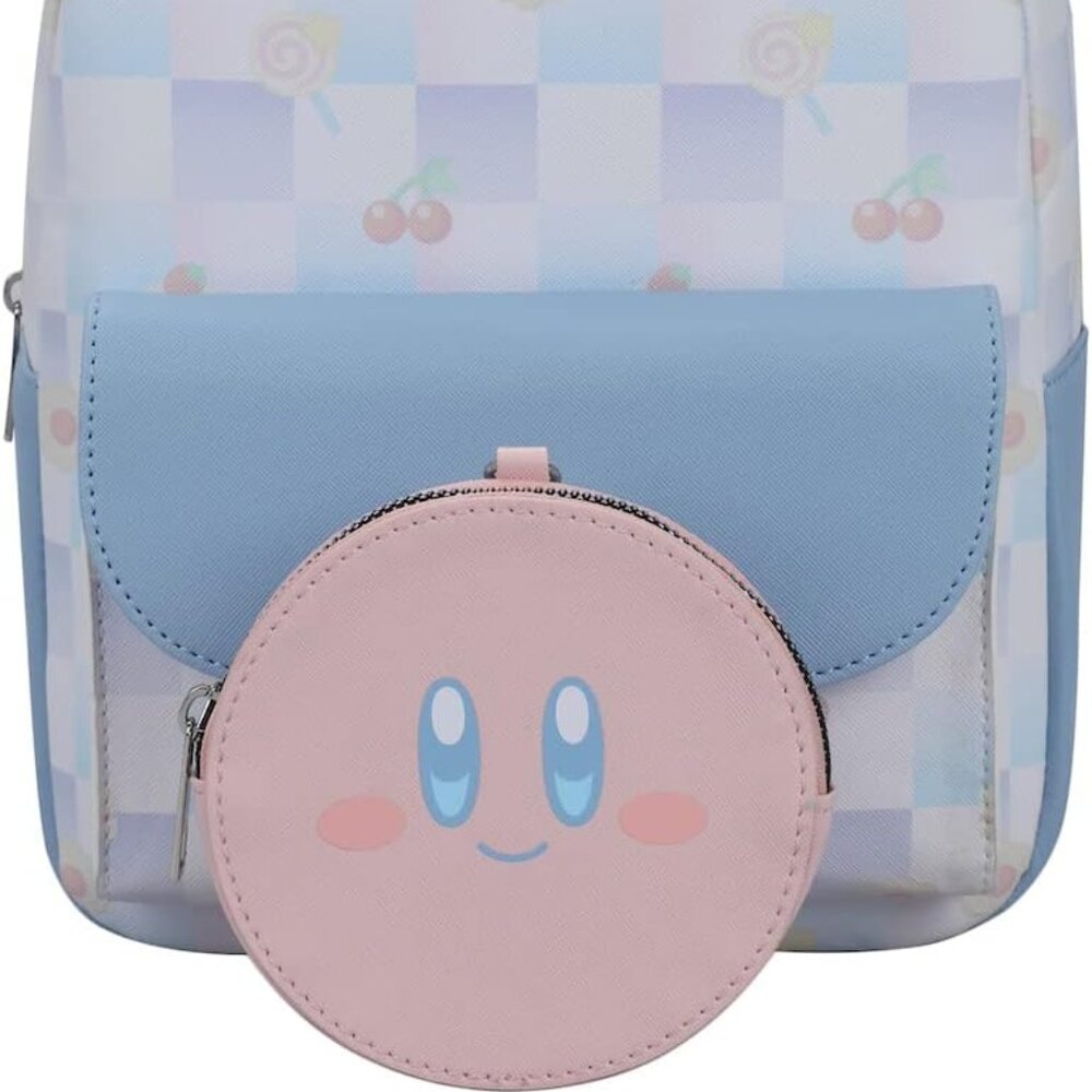 Bioworld Kirby Sweet Treats Women's Mini Backpack With Coin Purse - NWT